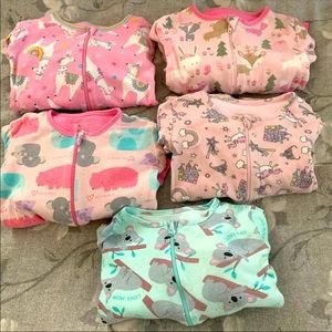 5 footed sleeper size 4t